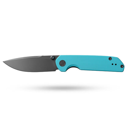 Olitans Lemon Shark G071 - 3.27" 10Cr15Mov Grey PVD Blade, Blue G10 Handle
