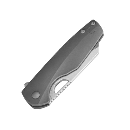 Kizer Sparrow Titanium - 3.27" S35VN Stonewashed Blade, Titanium Handle - Ki3628A1
