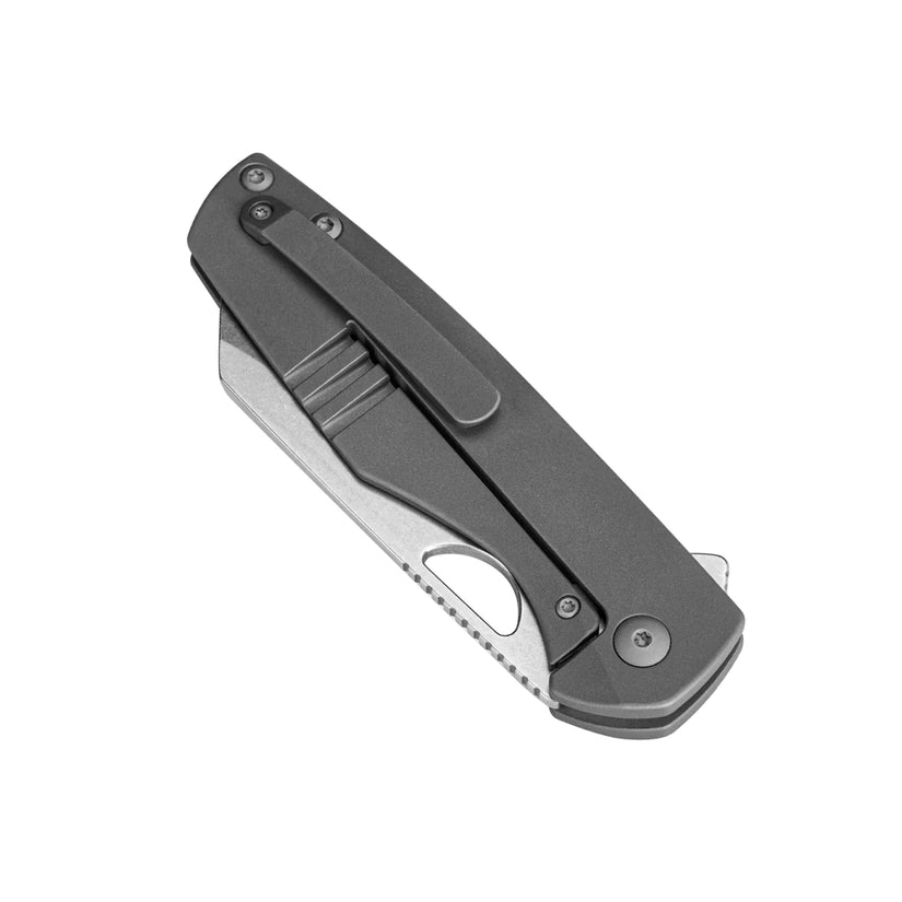 Kizer Sparrow Titanium - 3.27" S35VN Stonewashed Blade, Titanium Handle - Ki3628A1