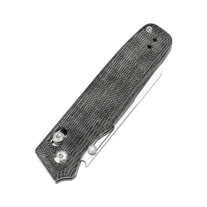 Kizer Task - 3.04" 154CM Satin Blade, Clutch Lock, Micarta Handle - V3641C1