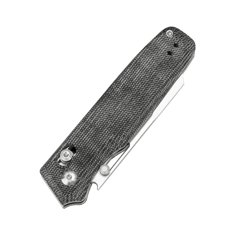 Kizer Task - 3.04" 154CM Satin Blade, Clutch Lock, Micarta Handle - V3641C1
