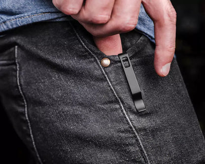 Knafs Lander 1 - Black Stonewashed D2, Black G-10