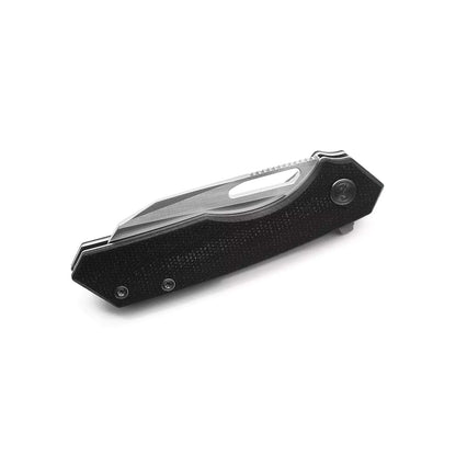 Miguron Knives Keryx - 3.25" 14C28N Satin Blade, Black Micarta Handle