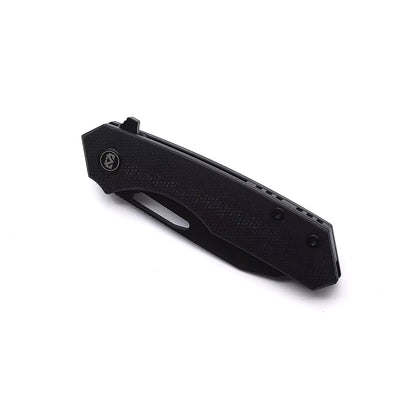 Miguron Knives Keryx - 3.25" 14C28N Black PVD Blade, Black Micarta Handle
