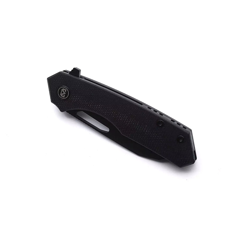 Miguron Knives Keryx - 3.25" 14C28N Black PVD Blade, Black Micarta Handle