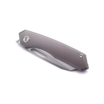 Miguron Knives Keryx II - 3.25" M390 Blade, Bronze Anodised Titanium Handle