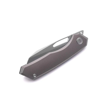 Miguron Knives Keryx II - 3.25" M390 Blade, Bronze Anodised Titanium Handle