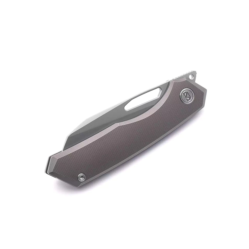 Miguron Knives Keryx II - 3.25" M390 Blade, Bronze Anodised Titanium Handle