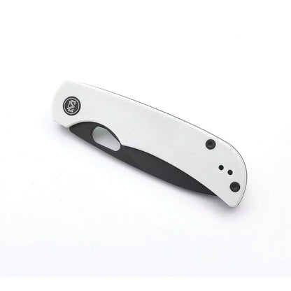 Miguron Knives Moyarl - 3.5" 14C28N Black PVD Blade, White G10 Handle