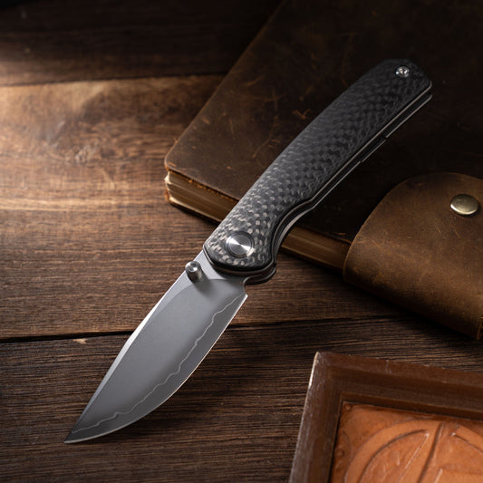 Olitans Gecko M070 - 3.07" SLD-Magic Blade, 3K Carbon Fibre Handle