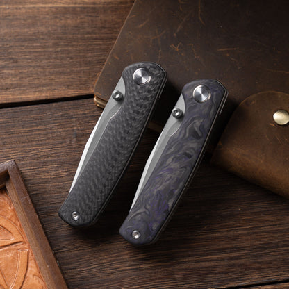 Olitans Gecko M070 - 3.07" SLD-Magic Blade, 3K Carbon Fibre Handle