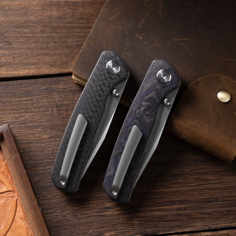 Olitans Gecko M070 - 3.07" SLD-Magic Blade, 3K Carbon Fibre Handle