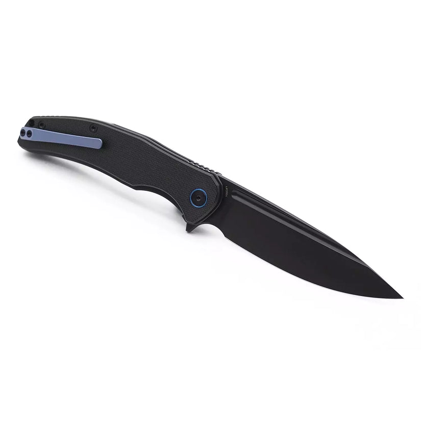 Miguron Knives Velona - 4.22" 14C28N Black PVD Blade, Black G10 Handle