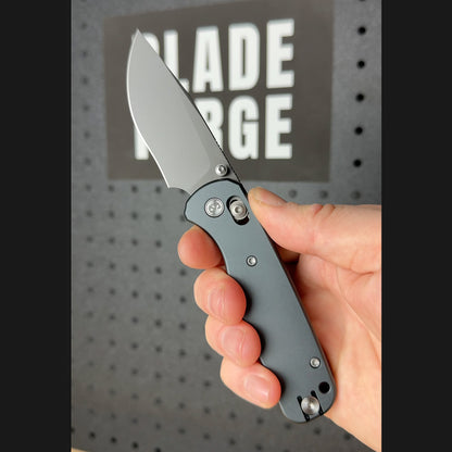 Miguron Katou - 2.97" 14C28N Grey PVD Blade, Grey PVD Aluminium Handle
