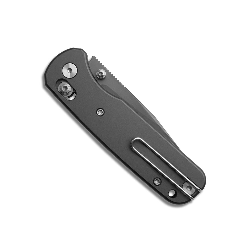 Miguron Katou - 2.97" 14C28N Grey PVD Blade, Grey PVD Aluminium Handle