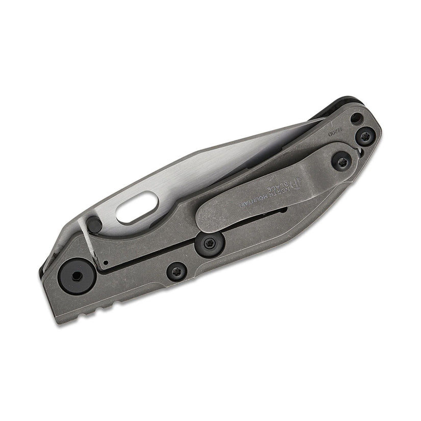 North Mountain Blade x Duane Dwyer BBNM - 3.62" SLD-Magic Bowie Blade, 3K Carbon Fibre Handle