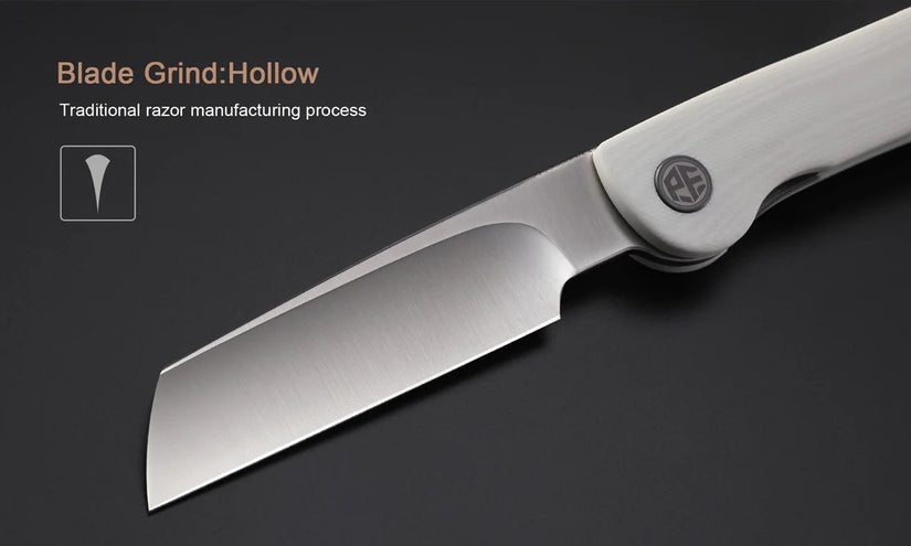 Petrified Fish Scholar PFE04WO - 154CM Satin Blade, Olive Wood Handle