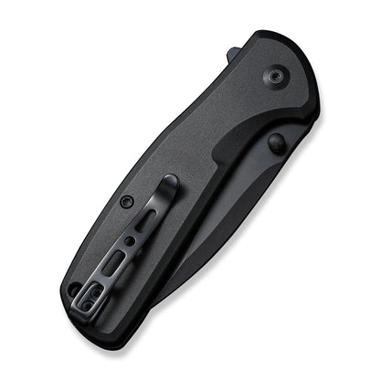 Sencut ArcBlast S22043B-1 - 2.98" 9Cr18MoV Black Blade, Back Aluminium Handle