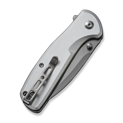 Sencut ArcBlast S22043B-2 - 2.98" 9Cr18MoV Satin Blade, Silver Aluminium Handle