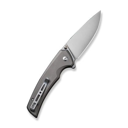 Sencut Serene Grey S21022B-3 - 3.48" Satin D2, Grey Aluminium