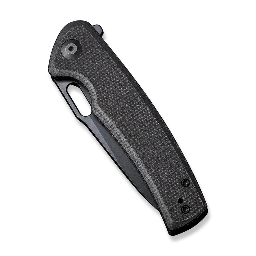 Sencut Vesperon Black S20065-3 - 3.35" Black 9Cr18MoV, Black Micarta