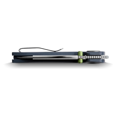 Vosteed Shilin Cutter A2809 - 2.9" 154CM Satin Blade, Blue G10 Handle