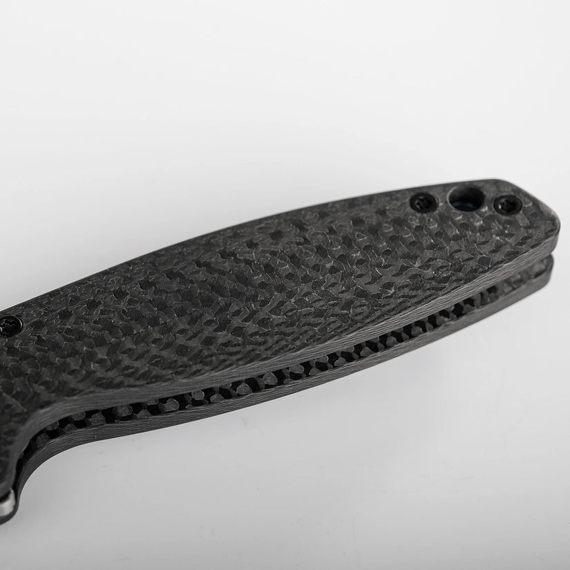 Vosteed Shilin Cutter A2810 - 2.9" Elmax Satin Blade, Carbon Fibre Handle