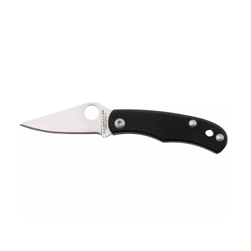 Spyderco Bug C133GBKP - 1.27" 12C27 Stainless Blade, Black G10