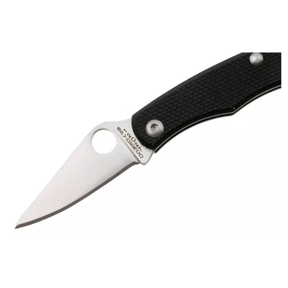 Spyderco Bug C133GBKP - 1.27" 12C27 Stainless Blade, Black G10