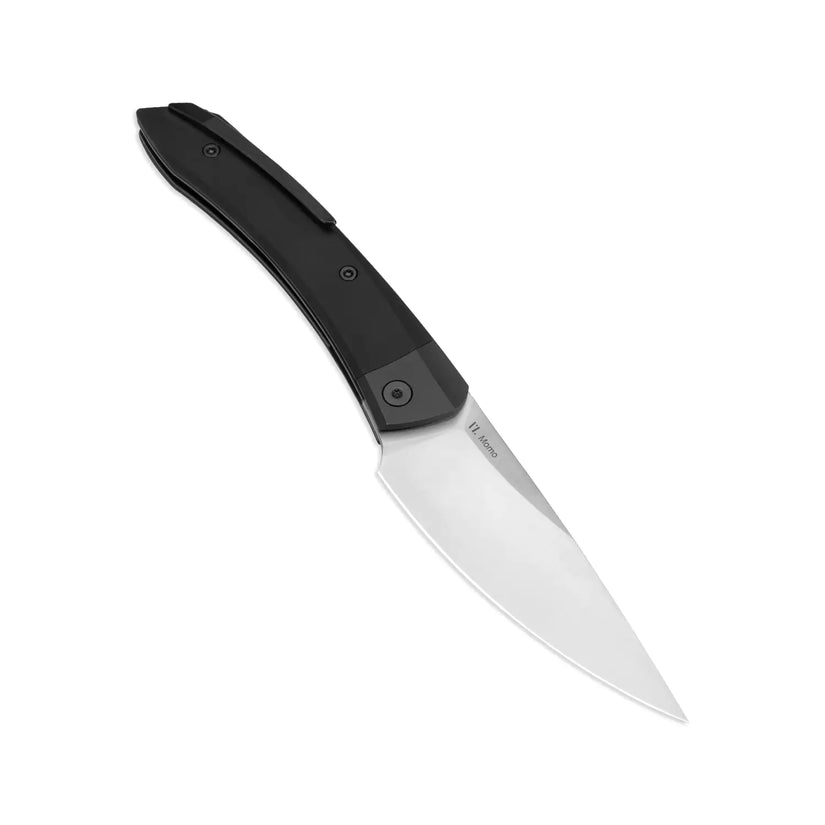 Kizer Momo - 4.17" 154CM Satin Blade, Black Aluminium Handle - V4663C1