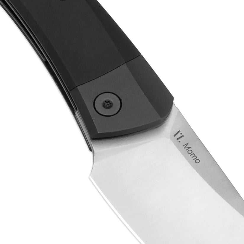 Kizer Momo - 4.17" 154CM Satin Blade, Black Aluminium Handle - V4663C1