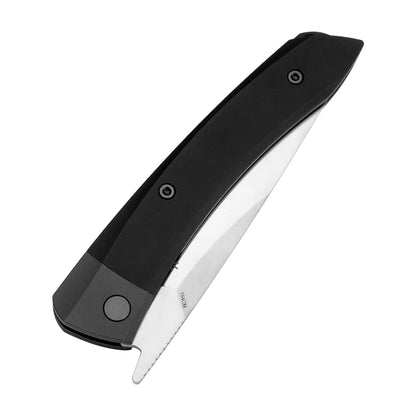 Kizer Momo - 4.17" 154CM Satin Blade, Black Aluminium Handle - V4663C1