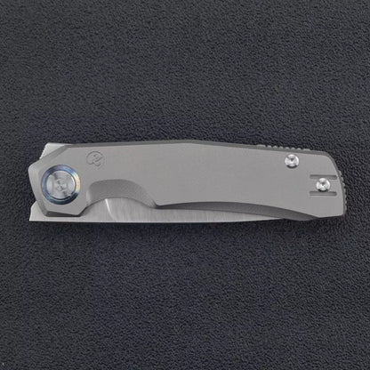 Kunwu Knives TAO Compact - Elmax Blade, Titanium Frame Lock - K703C