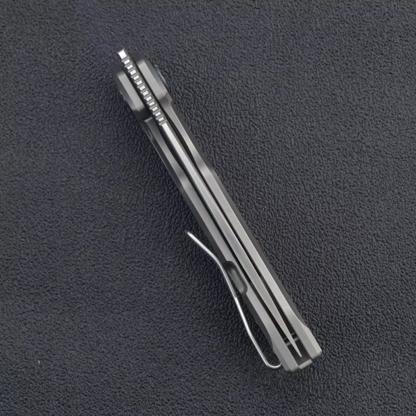 Kunwu Knives TAO Compact - Elmax Blade, Titanium Frame Lock - K703C