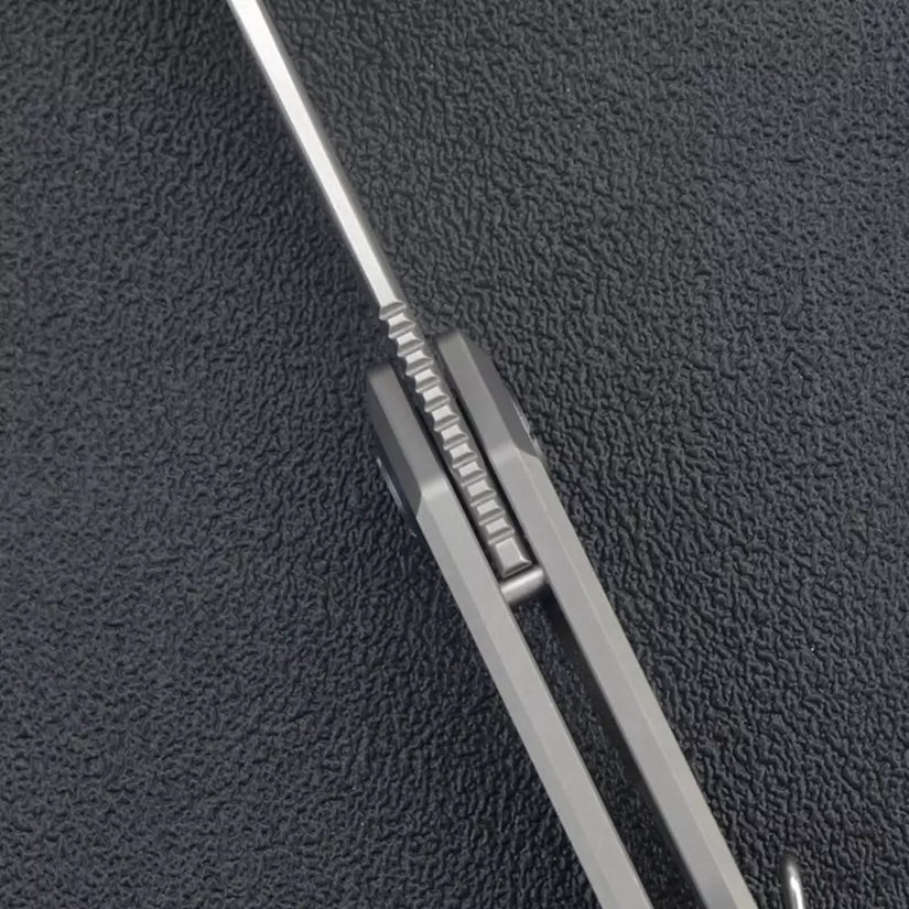 Kunwu Knives TAO Compact - Elmax Blade, Titanium Frame Lock - K703C
