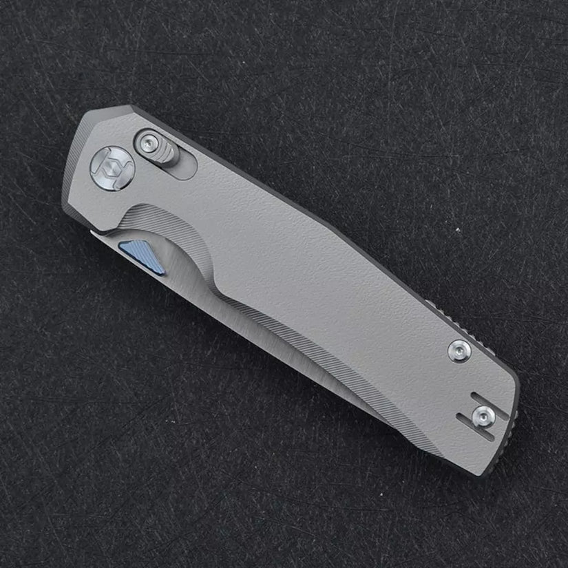 Kunwu Knives X-TAO - Elmax Blade, XT Bar Lock, Titanium Handles - X703T