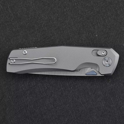 Kunwu Knives X-TAO - Elmax Blade, XT Bar Lock, Titanium Handles - X703T