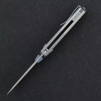 Kunwu Knives X-TAO - Elmax Blade, XT Bar Lock, Titanium Handles - X703T