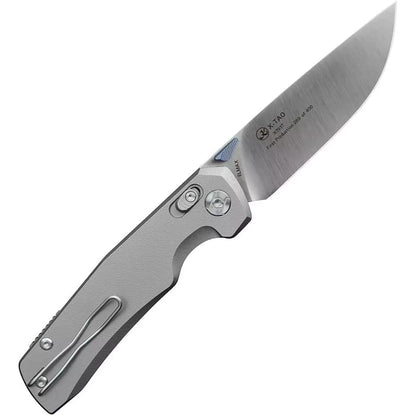 Kunwu Knives X-TAO - Elmax Blade, XT Bar Lock, Titanium Handles - X703T