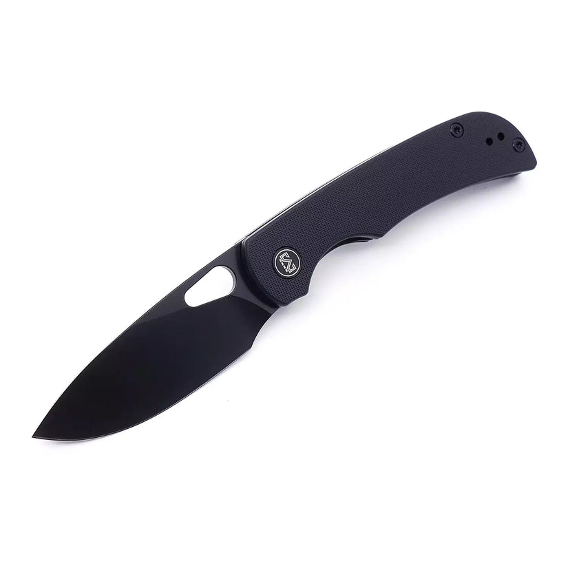 Miguron Knives Moyarl - 3.5" 14C28N Black PVD Blade, Black G10 Handle