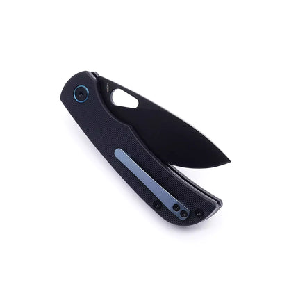 Miguron Knives Moyarl - 3.5" 14C28N Black PVD Blade, Black G10 Handle