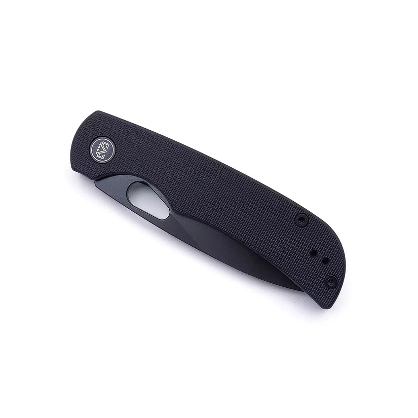 Miguron Knives Moyarl - 3.5" 14C28N Black PVD Blade, Black G10 Handle