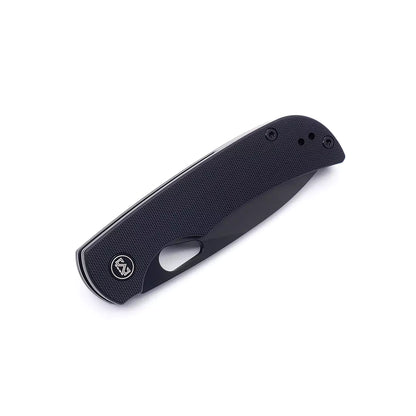 Miguron Knives Moyarl - 3.5" 14C28N Black PVD Blade, Black G10 Handle