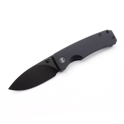 Miguron Knives Pelora - 3.25" 14C28N Black PVD Blade, Black G10 Handle