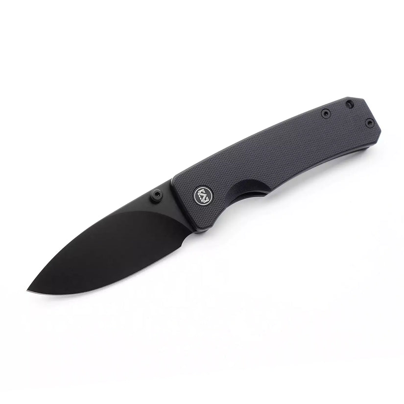 Miguron Knives Pelora - 3.25" 14C28N Black PVD Blade, Black G10 Handle