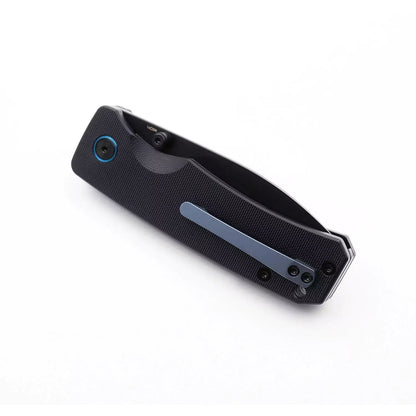 Miguron Knives Pelora - 3.25" 14C28N Black PVD Blade, Black G10 Handle