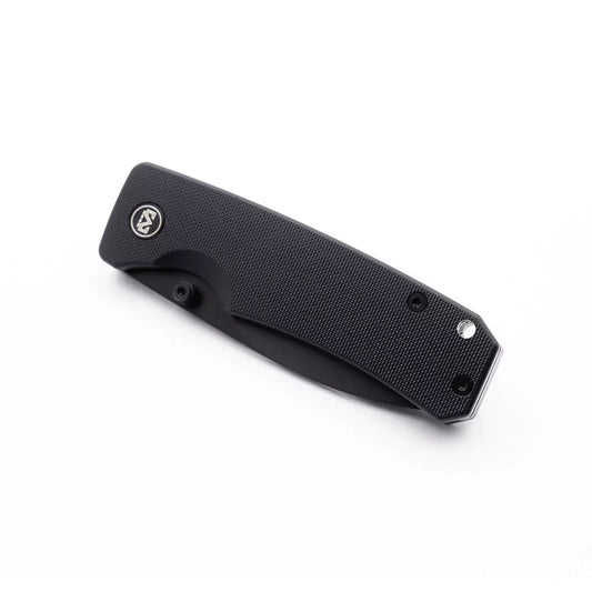 Miguron Knives Pelora - 3.25" 14C28N Black PVD Blade, Black G10 Handle